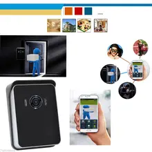 Chuangkesafe inalámbrica wifi cámara teléfono de la puerta del intercomunicador del timbre de seguridad para el hogar para iphone etc.