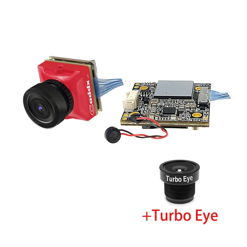 

Caddx Turtle V2 800TVL 1.8mm 1080p 60fps NTSC/PAL Switchable HD FPV Camera w/ DVR for DIY RC FPV Racing Drone Quadcopter