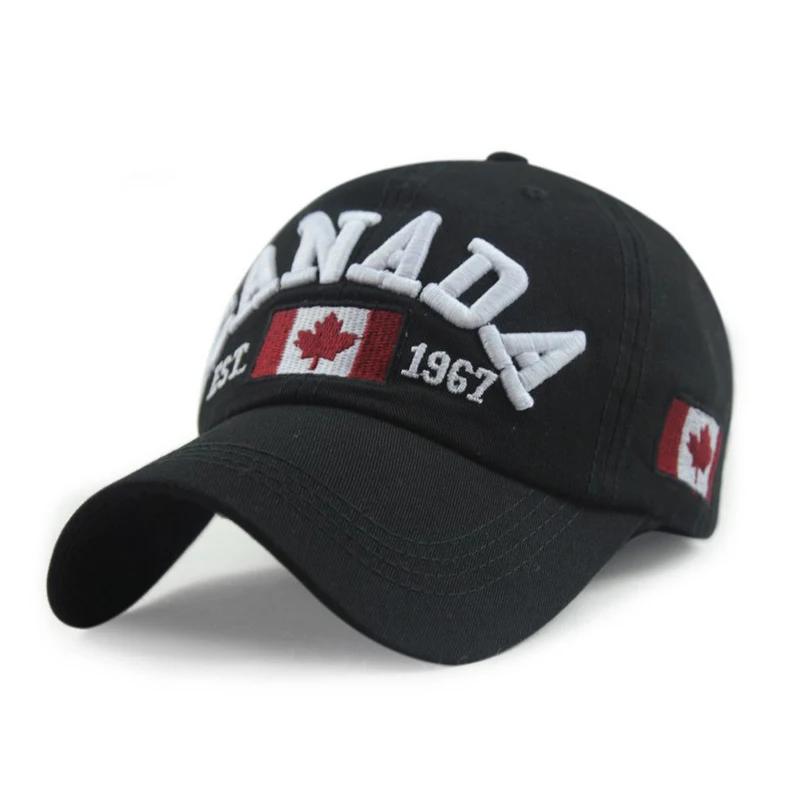 Canada lettera berretto da baseball bandiera Canadese molla cappello  cappello di estate del cotone berretti 6 colori 1 pz preferito  Canadese|baseball cap|cap fcotton cap - AliExpress