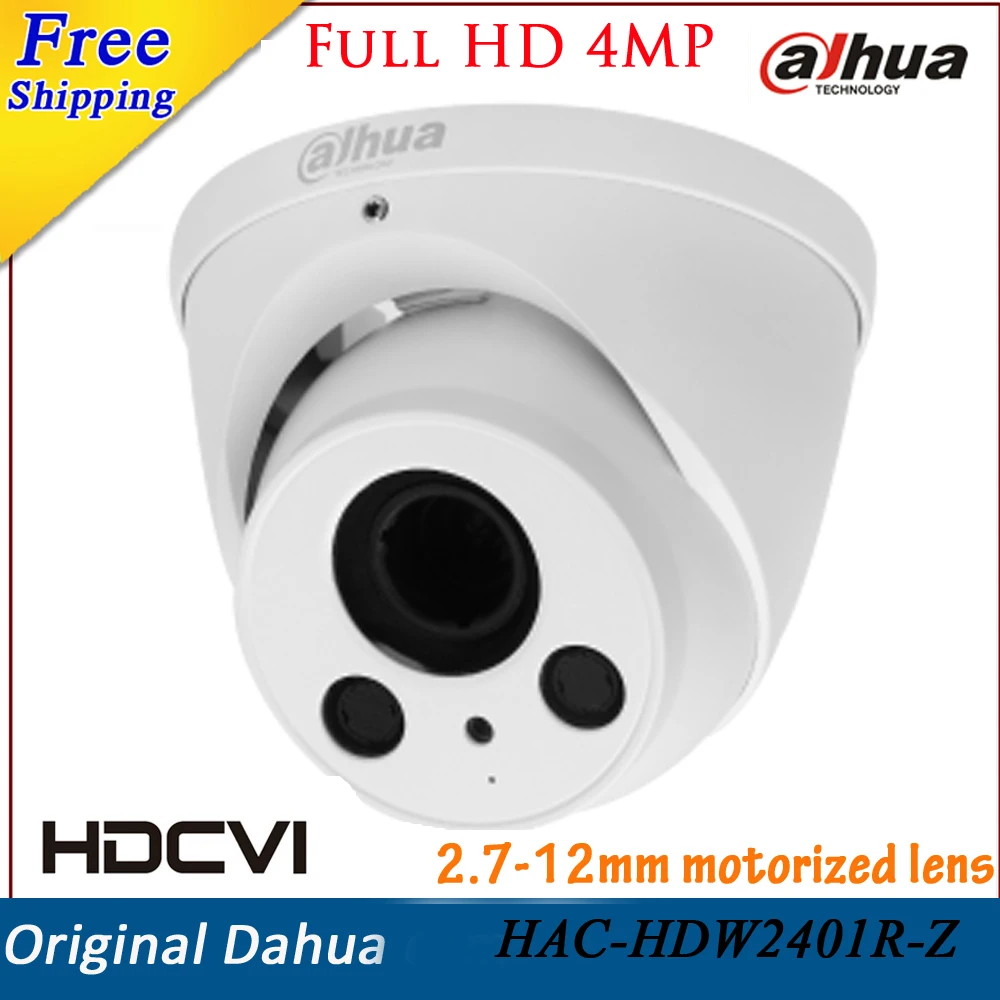 Dahua Outdoor/Indoor HDCVI Camera HAC HDW2401R Z 4mp HD Network