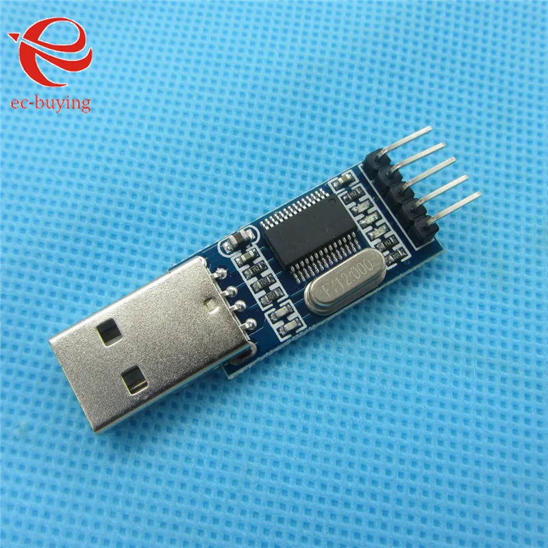 

5pcs PL2303 USB To RS232 TTL Converter Adapter Module with Dust-proof Cover PL2303HX STC