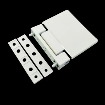 

2PCS/Lot Flag Type Hinge for UPVC Window Door White Plastic Steel Profile