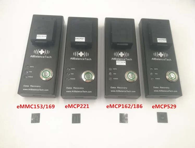 

USB3.0 Emmc Sockets Data recovery android phone BGA153/169 BGA162/186/221/529 tool for Restore Datas (4Pcs/Set)