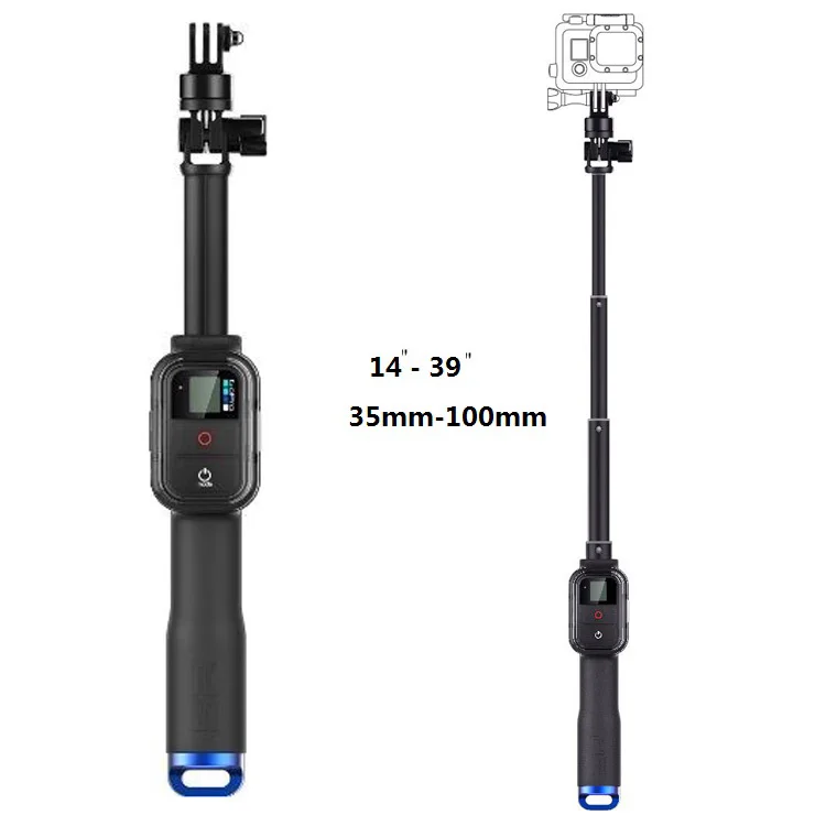 

GoPro New Telescopic Selfie Stick Pole 39 Inch 4-Section Retractable Handheld Monopod for HERO 4/3+/3/2/1 SJCAM