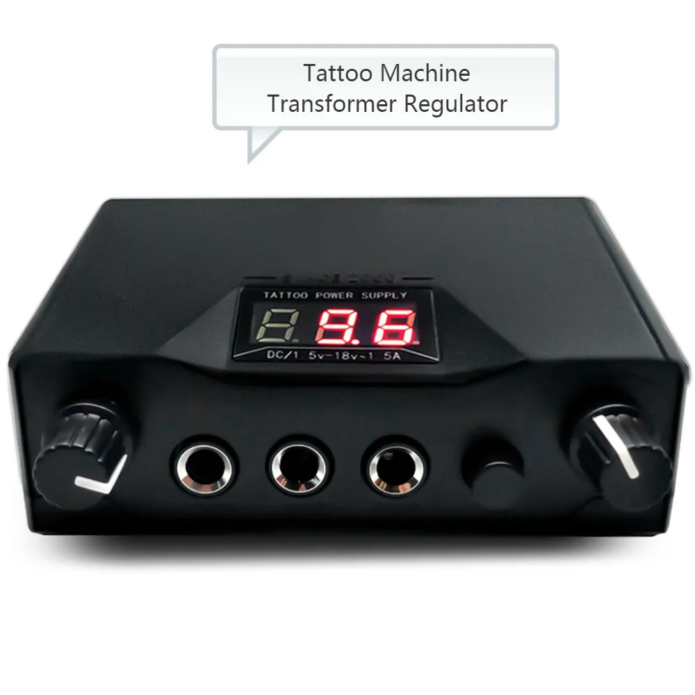 

ATOMUS EU Dual Tattoo Power Supply Intelligent Digital LCD Display for Makeup Eyebrow Lip Tattoo Machine Swiss Motor Pen Gun XNC
