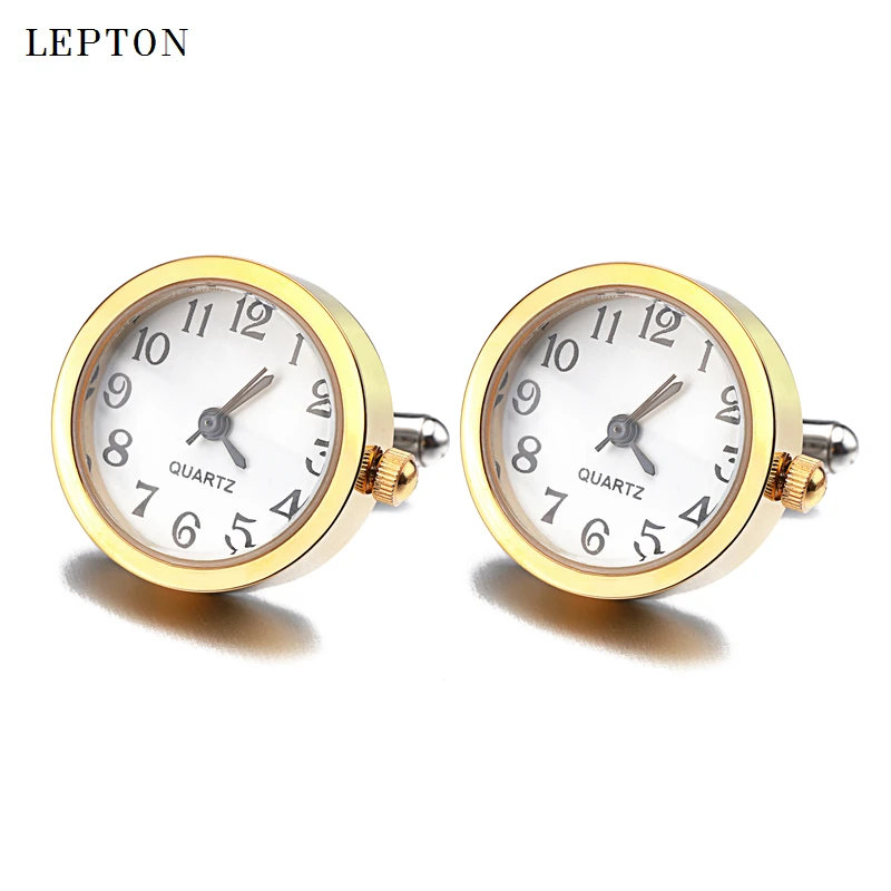Boutons De Manchette LED Ton Or – Occasion Bon état – Style élégant