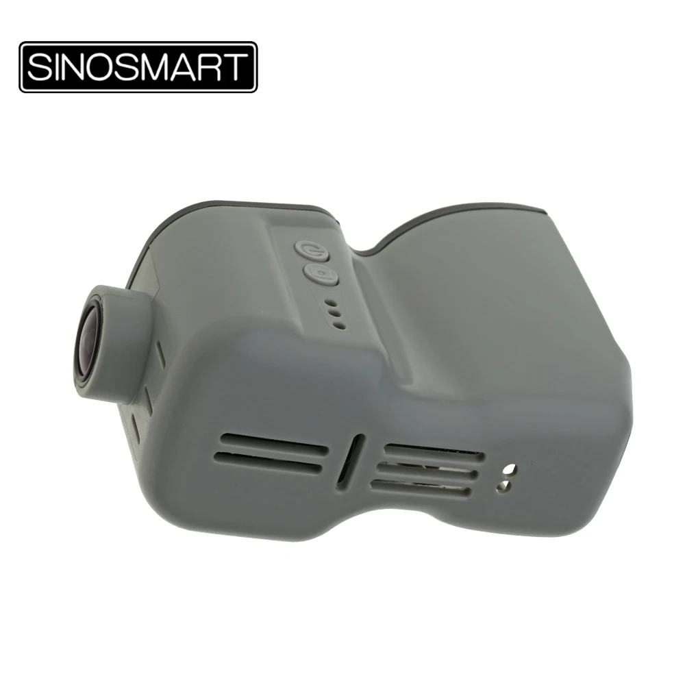 

SINOSMART Novatek 96658 Wi-Fi DVR for Audi A8 Q7 Deluxe Model Q5 A6L with Temperature and Humidity Sensor Control by App