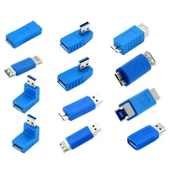 

Brand 12PCS/Pack USB 3.0 Male to Female Plug Connector Adapter Converter