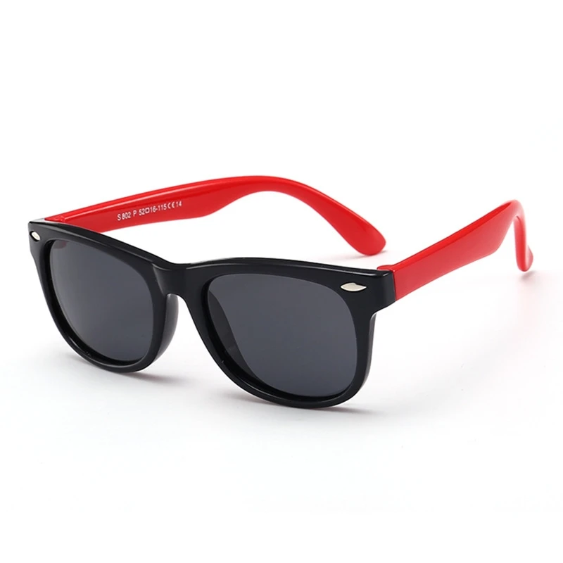 Очки солнцезащитные Детские поляризационные с заклепками TR90|designer shades|fashion shadesbrand