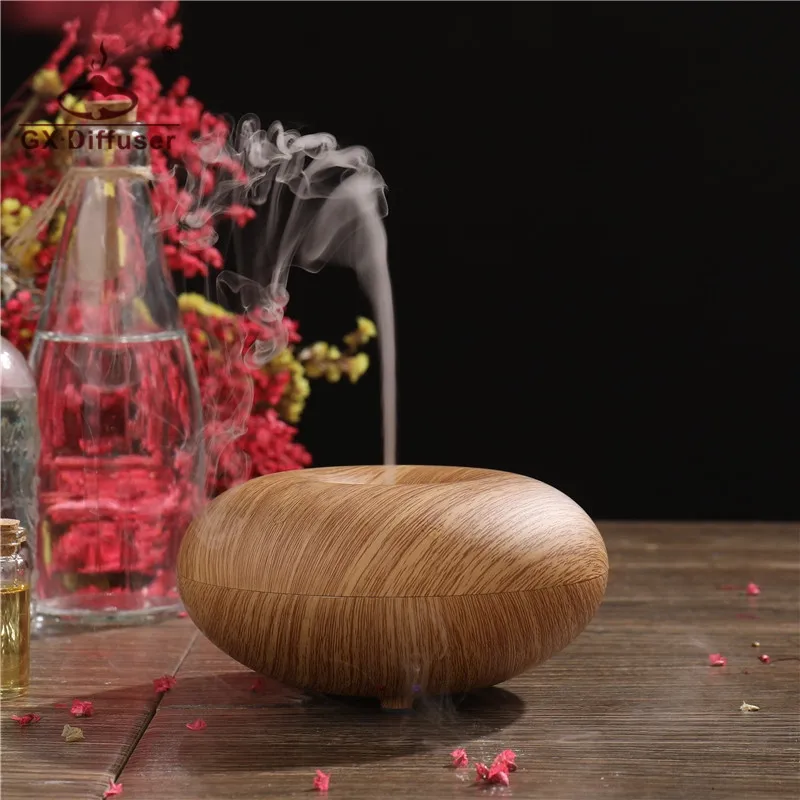 

GX.Diffuser 160ml Steam Air Ultrasonic Humidifier Essential Oil Aroma Diffuser Electric Air Purifier for Home & Office Appliance