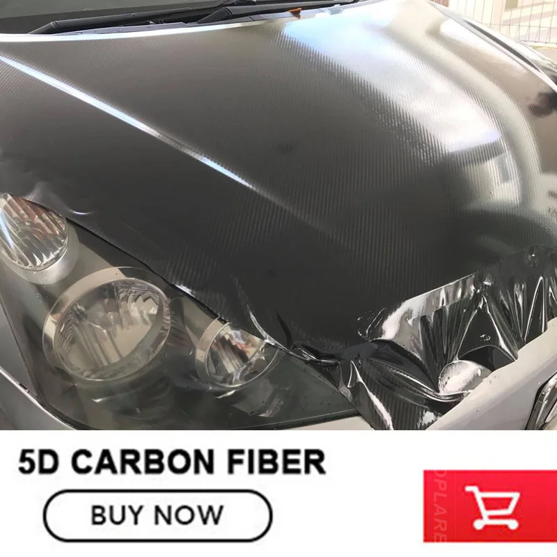 High Glossy Black 5D Carbon Fiber Vinyl 5D Carbon Fibre Wrap 5D Carbon Fiber Film For Vehicle Auto Car roll 5/10/20m 50x200cm diy car sticker 5d carbon high glossy film vinyl wrapping auto carbon fiber vinyl film fibra de carbono black