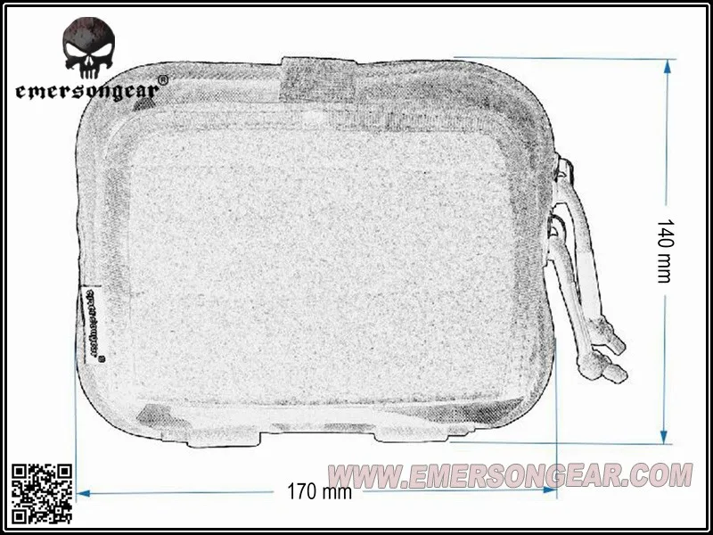 Emerson Шестерни ADMIN многоцелевой карта сумка Emerson тактическая сумка в стиле милитари облегченная модульная система переноски снаряжения Шестерни EM8506 подлинные мультикамы AOR1 MCBK