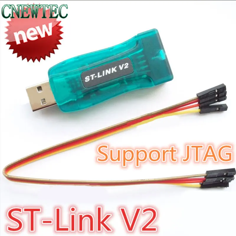 1 компл. ST Link V2 для STM8S STM8L STM32 Cortex M0 плавать JTAG SWD интерфейсный программатор Прямая