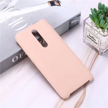 

Liquid Silicone Rubble Gel Slim Soft Back Cover case for Xiaomi Redmi K20 K20 Pro Redmi 7 Note 6 7 Pro caquo Capa