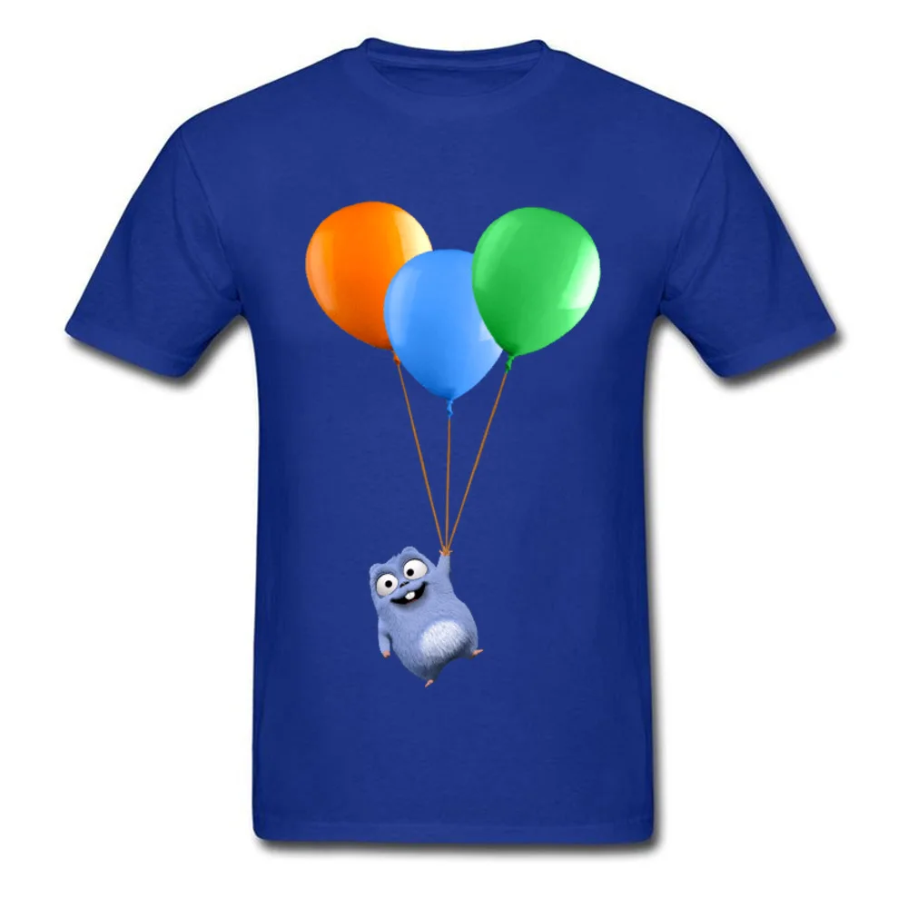 Lemming Attached To Balloons_blue