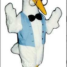 Талисман аист птица костюм талисмана Модный на заказ костюм аниме косплей наборы маскарадный костюм карнавальный костюм