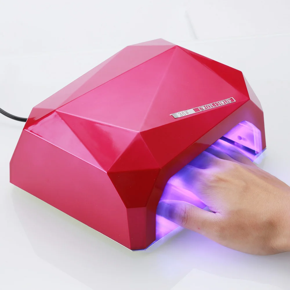

LED Nail Dryers UV Lamp Nail Dryer for Curing Gel Polish Art Tool Light Fingernail Manicure Machine Nail Gel Polish Dryer 36W