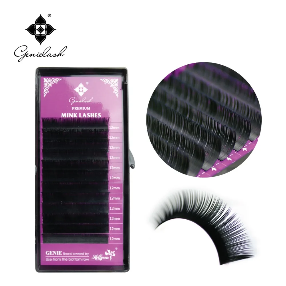 

5 Cases JBCD Curl 0.05 Thickness Eyelash Extension Individual Mink Artificial Fake False Eyelashes Free shipping