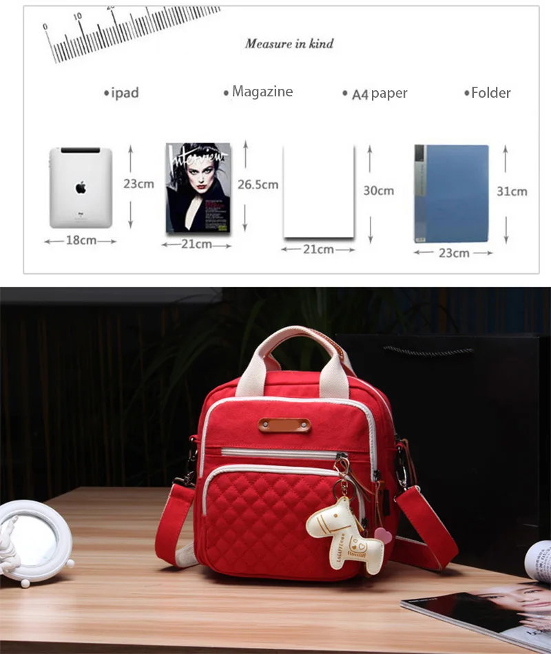 Baby Diaper Bag Canvas Mummy Large Capacity Backpack Nappy Handbag Portable Travel Maternity Women Shoulder Bag Mochila BB6016 (2)