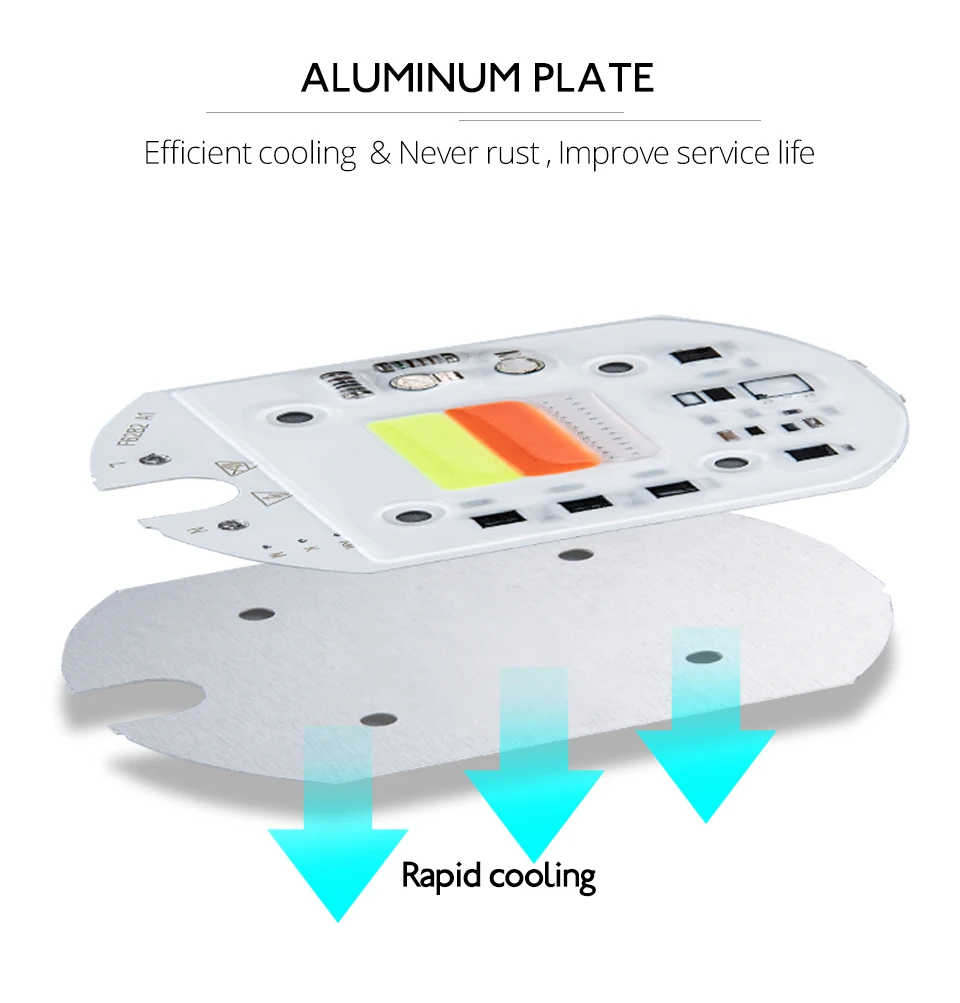 COB LED Chip Lamp 50W RGB (7)