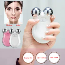 Удобный, полезный микротоковый Массажер для подтяжки кожи и удаления морщин HY99 DC14