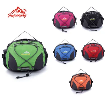 

Multifunctional Nylon Big Sport Phone Waist Bag Outdoor Running Hiking Cycling Bicycle Big Storage Money Pouch Fanny Pack