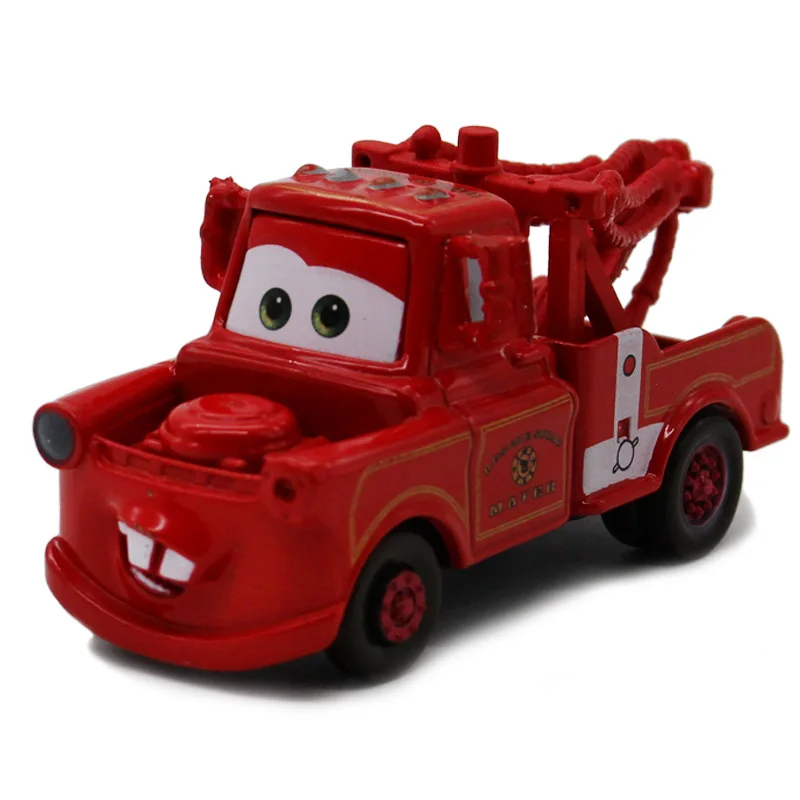 

Disney Pixar Cars 2 Red Mater Fire Engine Rescue Squad alloy Metal Diecast Toy Car model for children 1:55 Brand toys New