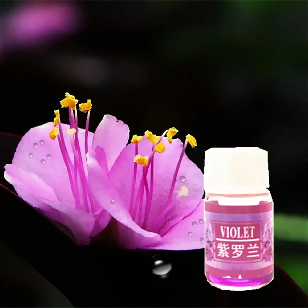 

3ml Cold Press Diffuser Humidifier Pure Violet Essential Oils Organic Body Massage Relax