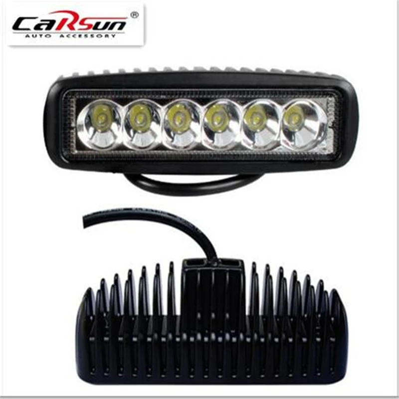 18W High Quality High Power LED Daytime Running Light Back Up Lamps Super Bright Spot Flood