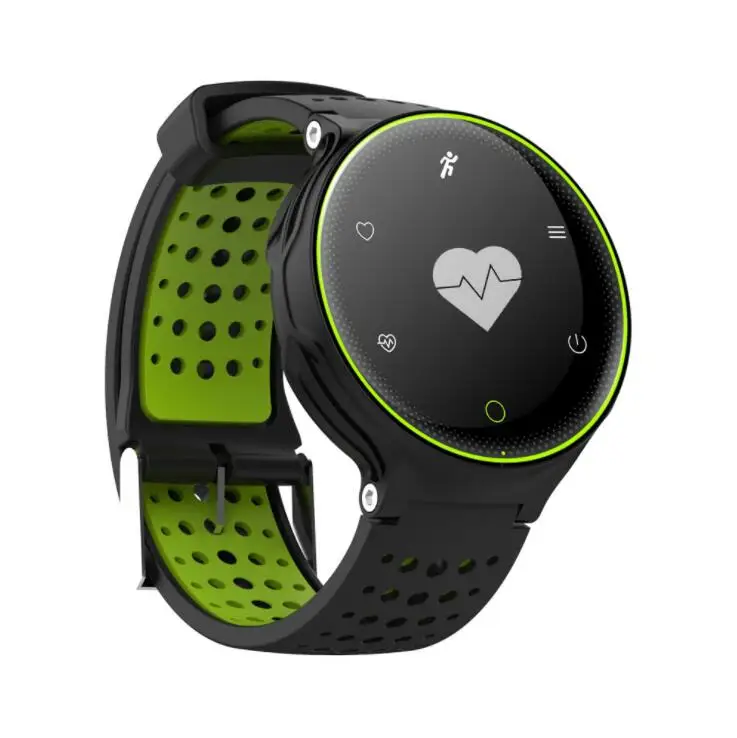 

Hot X2 blood pressure heart rate monitoring touch color screen IP68 information reminder Bluetooth health sports smart watch