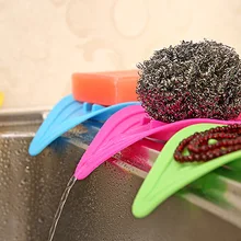 Многофункциональный в форме лепестков кухонный сливной лоток Ванная комната мыльница для душа Держатель для тарелок противоскользящая для кухни ванной W7439