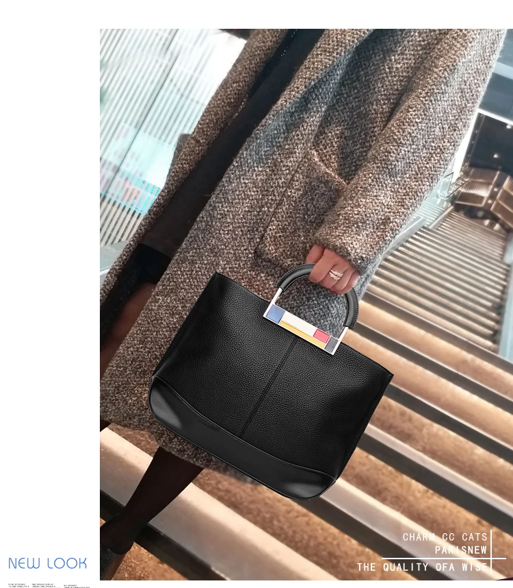 outono e inverno atmosfera bolsa feminina grande