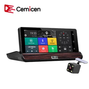 

Cemicen Full HD 1080P 7" IPS 3G Wifi Car DVR Dash Camera Android 5.0 GPS Navigation Video Recorder Bluetooth Dual Lens Dash cam