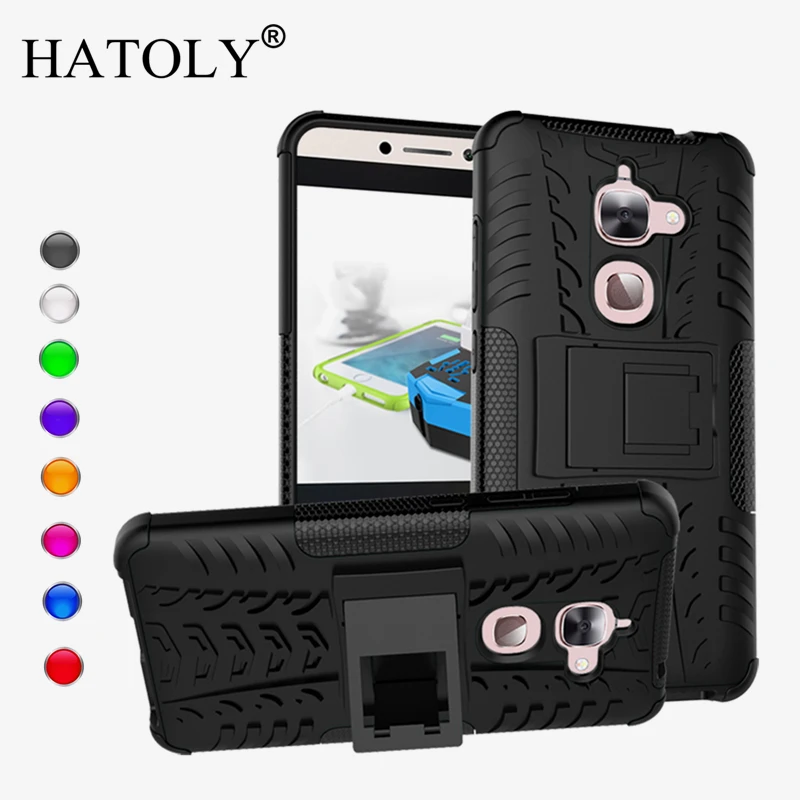 

Cover Leeco Le 2 Case X520 Silicone & Hybrid Plastic Phone Case For Leeco Le 2 Case Le 2 Pro X620 Mobile Kickstand HATOLY <
