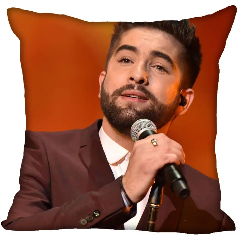 Новое поступление Kendji Girac наволочка для спальни для дома или офиса, декоративные наволочки квадратная Подушка на молнии чехлы атласные мягкие не выцветают - Color: 21