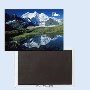 

Chomolonzo Peak, Kangshung Glacier, Tibet, Refrigerator magnet, Tourist souvenirs, Home creative ornaments 24714