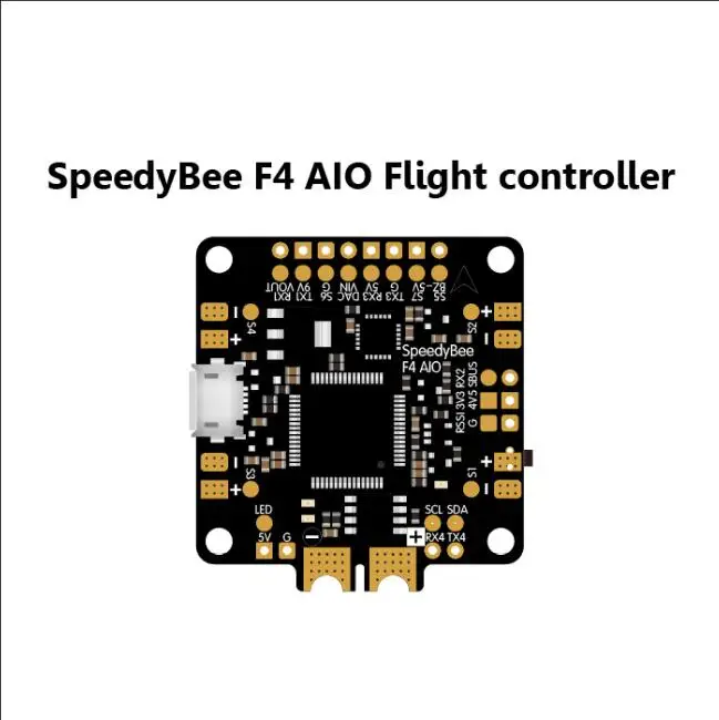 

New Arrive SpeedyBee F4 AIO Flight Controller BLE Module setting FC parameters via mobile device