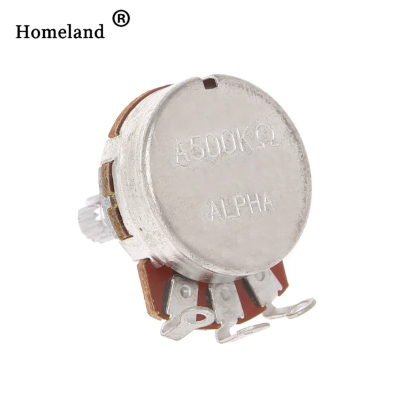 Guitar Potentiometers Accessories A500K OHM Audio POTS Potentiometer