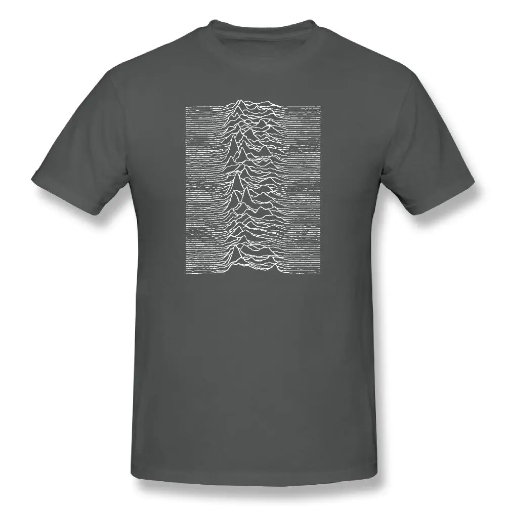 Joy Division футболка Unknown Pleasures-Joy Division Music футболка Летняя мужская футболка модная графическая футболка забавная футболка - Цвет: gray