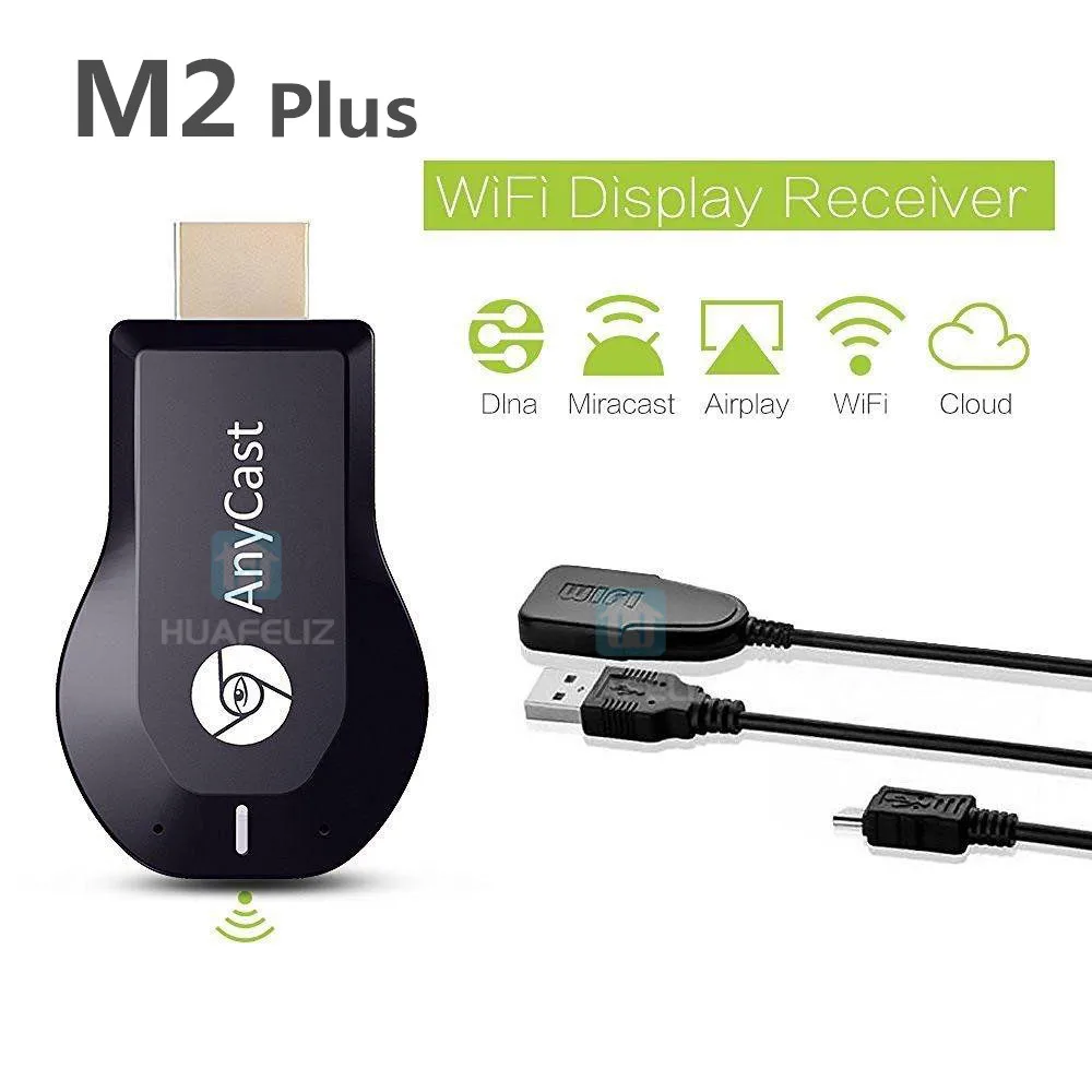 Новый M2 Plus любой литой Miracast AirPlay HDMI Full HD1080P Wifi Дисплей приемник ключ для IOS Android |