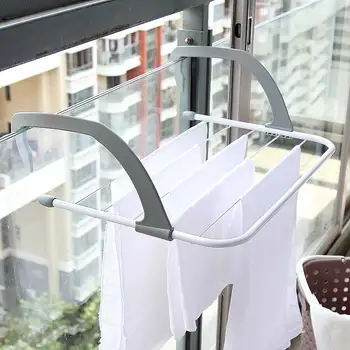 

Collapsible Towel Clothes Hanger heat-resistant Hanging Type Multi-purpose Radiator Clothes-horse & Creative Home -Drop