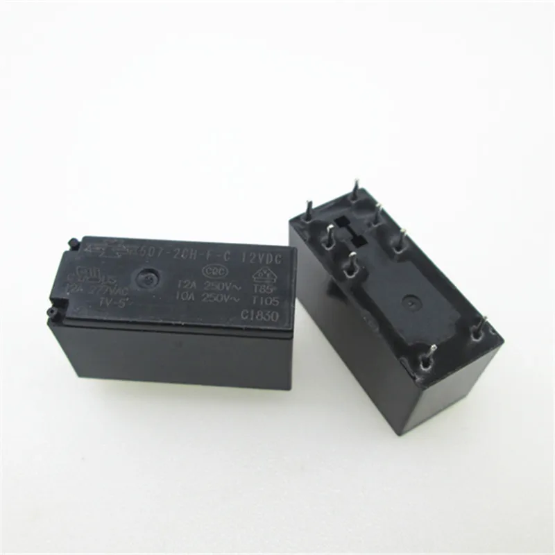 Горячее предложение реле 507-2CH-F-C 12VDC 845HN-2C-C 12VDC 507-2CH-F-C 12VDC 12VDC DC12V 12V 12A 250VAC DIP8