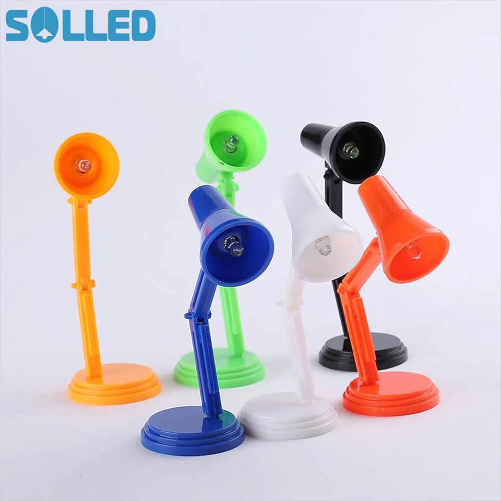 

SOLLED Foldable Book Light Mini LED Reading Lamp Eye Protection Bedside Table Lamp