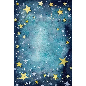 

Glitter Star Night Custom Photography Background For Studio Photo Props Photographic Backdrops cloth Baby Photo Studio Backdrop