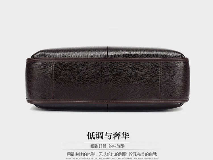 Повседневное модные Бизнес мужской портфель сумка Портативный Винтаж кожаная сумка для ноутбука Высокое качество Сумка-тоут сумка на
