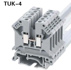

Industrial Distribution terminal blocks(TUK-4,for Under 6.0mm2 wire)