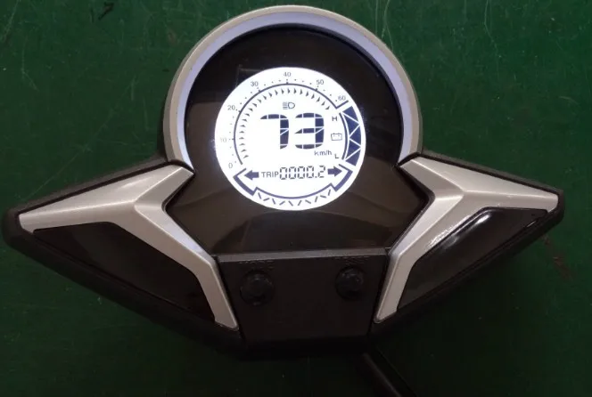 Top Speedometer lcd display 48-72v gauge for electric scooter MTB motorcycle odometer with battery level and light icon speedview 8