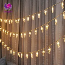 

Decoration Photo Clip Led String light Personalized Starry Photo Holder String Light Birthday Party Christmas Decor