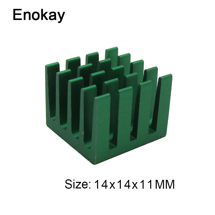 

Wholesale 5 Pieces 14x14x11mm Heat sink Heatsink VGA Card CPU Cooling Fins Radiator