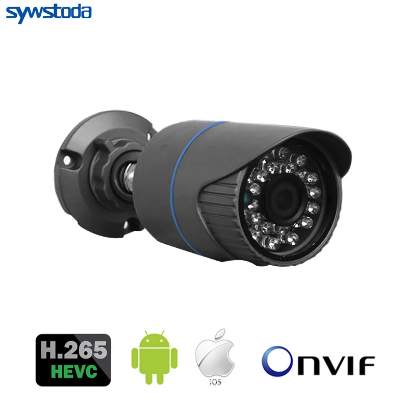 Ceny H.265 zewnętrzna kamera IP 5MP 3MP 2MP opcjonalne wykrywanie ruchu monitorowanie mobilne alarm e mail ONVIF kamera telewizji przemysłowej bezpieczeństwo